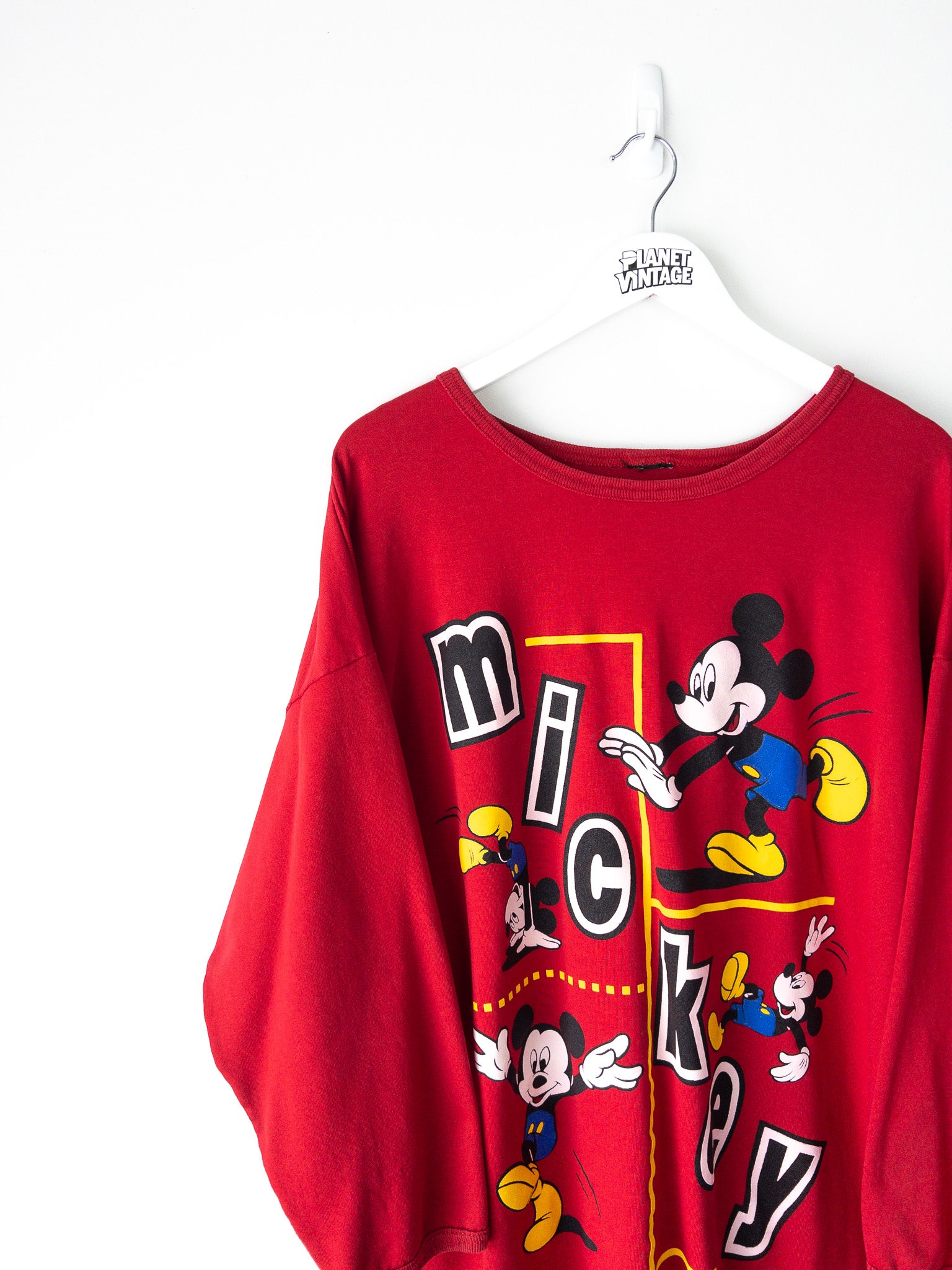 Vintage Mickey Mouse Sweatshirt (XXL)