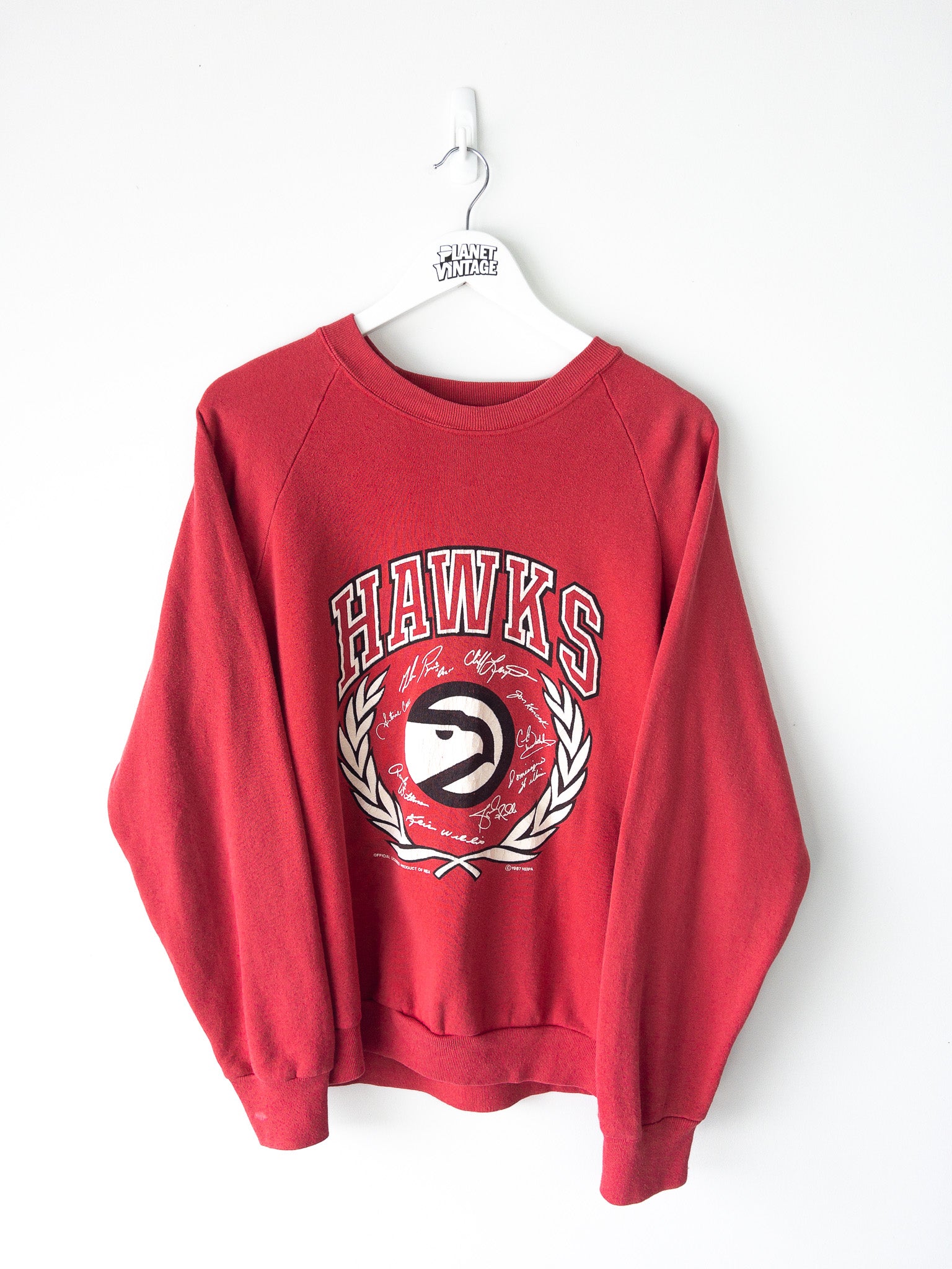 Vintage Atlanta Hawks 1987 Sweatshirt (L)