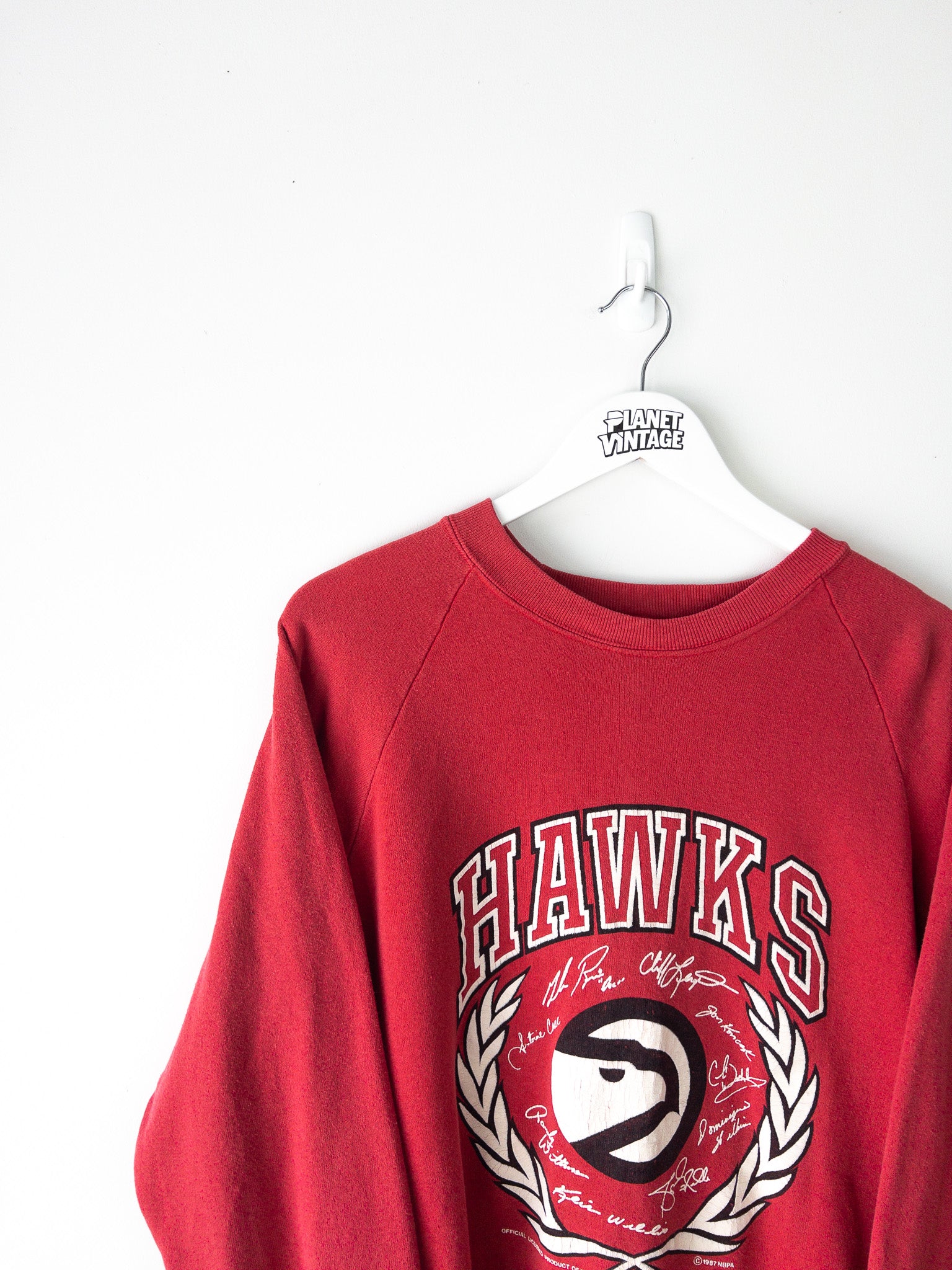 Vintage Atlanta Hawks 1987 Sweatshirt (L)